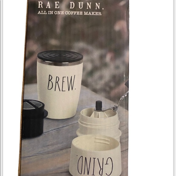 Rae Dunn All in one Coffee Maker and grinder - Picture 3 of 5
